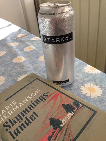 Starköl och boken Skymningslandet Starköl och boken Skymningslandet