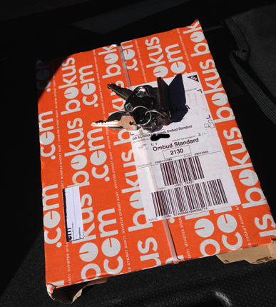 Paket från Bokus