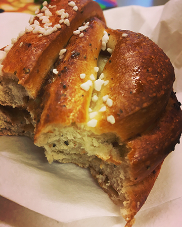 Bulle med tugga tagen