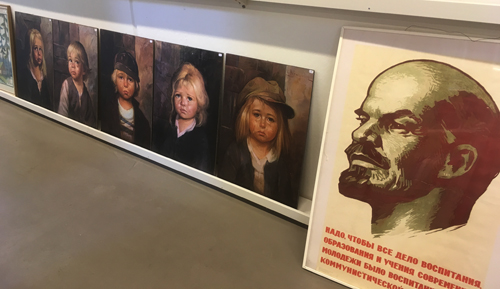  Gråtande barn och Lenin