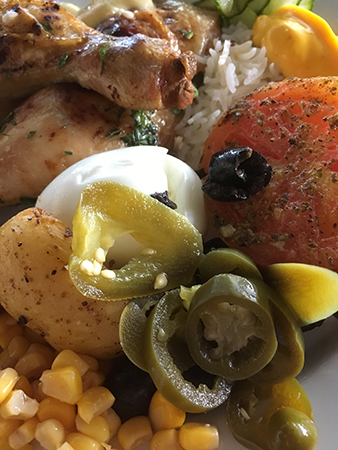 Lunchbuffé på Värdshuset Liljan