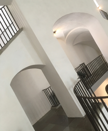 Prång inne i Gustavianum