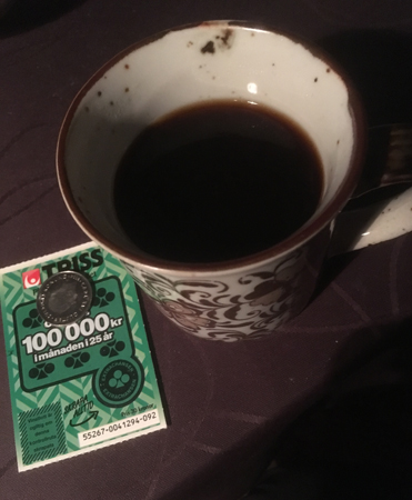 Trisslott och kaffe