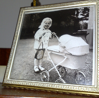 Jag drar en dockvagn