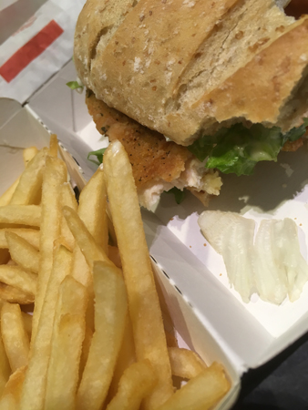 Strips och kyckloingburgare