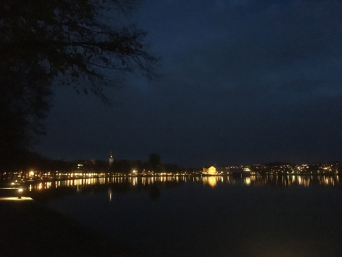 Motala över vattnet i november