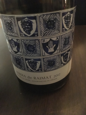 Vinet Anima de Raimat 2012