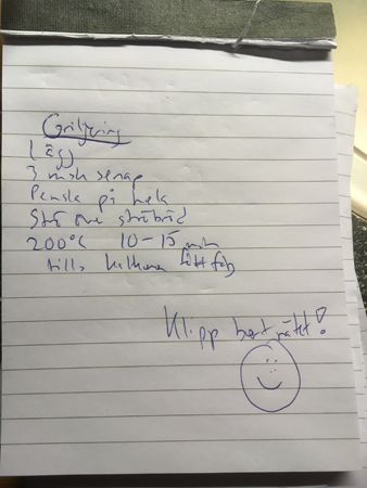 Griljeringsrecept för julkalkon