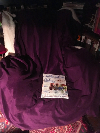 Antiktidningen i min läsfåtölj