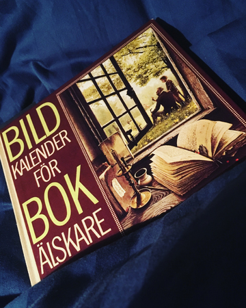 Bildkalender för bokälskare