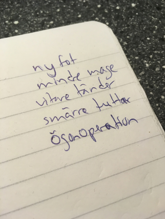 Önskelista om kroppen