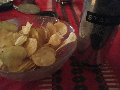 Chips och öl