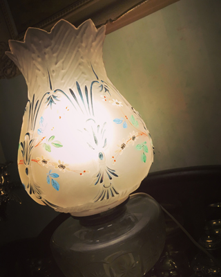 Före detta fotogenlampa