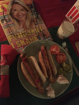 Kycklingchorizo och TV-tidningen