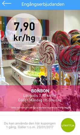 Erbjudande från BonBon Erbjudande från BonBon