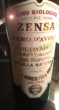 Zensa nero d'Avola