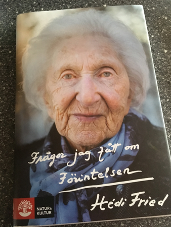 Hedi Frieds bok Frågor jag fått om Förintelsen Hedi Frieds bok Frågor jag fått om Förintelsen