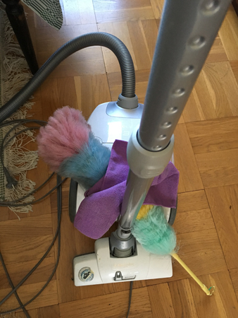 Dammsugare dammvippa dammtrasa