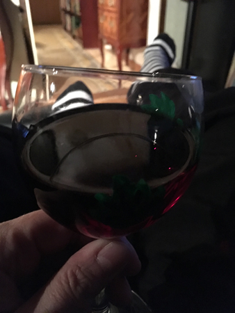 Ett glas Barolo Ett glas Barolo