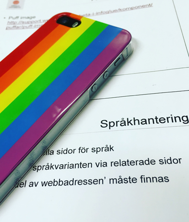 Mobil och kursmaterial