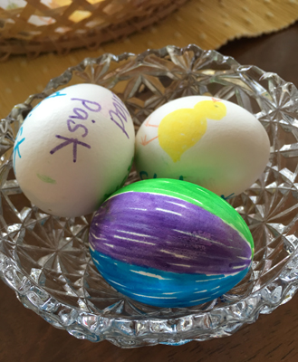  Annas handmålade ägg