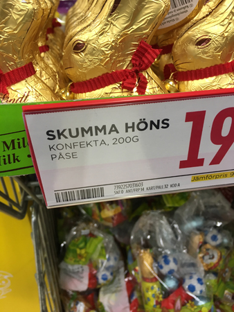 Skumma höns