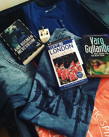 Packning till London