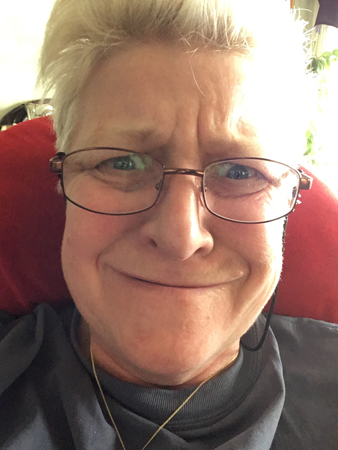 Selfie med läsglasögon