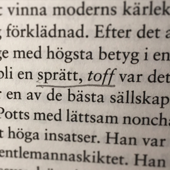 Sprätt toff ur boken H som i hök