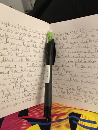 Analogt bloggande Analogt bloggande