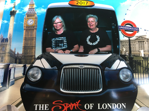 Anna och jag åker The Spirit of London