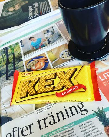 Kaffe Kexchoklad och UNT