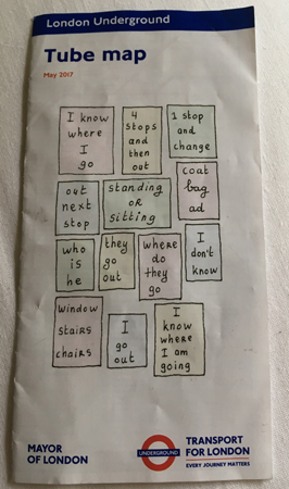 Karta över tunnelbanan