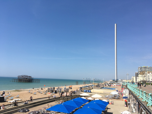 Brighton beach