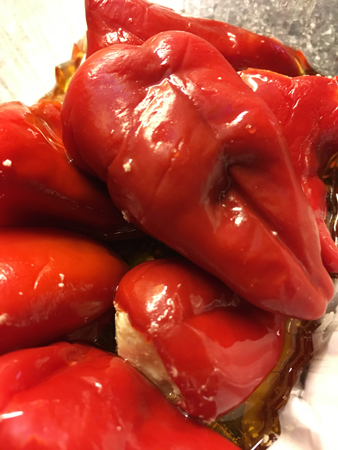 Fetaostfyllda paprikor