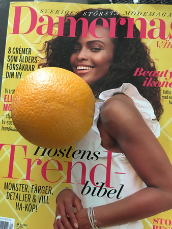 Damernas värld och en apelsin