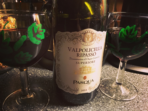 Valpolicella ripasso superiore Pasqua 2014