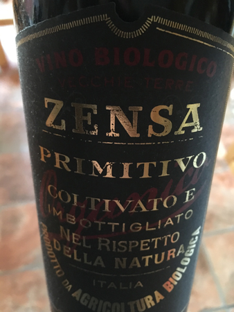 Zensa primitivo 2015