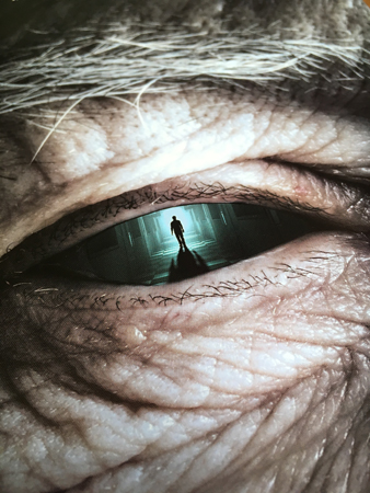 Ögat på Mats Strandbergs bok Hemmet