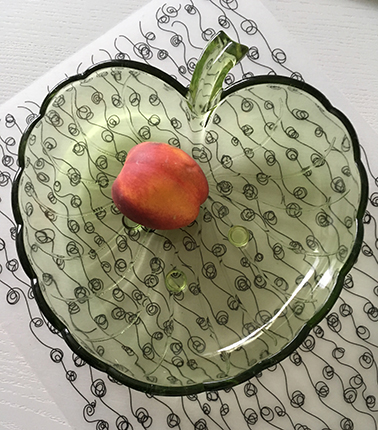 Fruktskål på jobbet