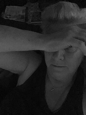 Selfie svartvit 16 aug 2017