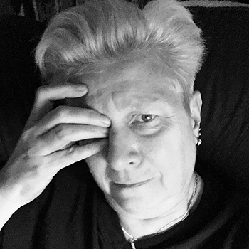 Selfie svartvit