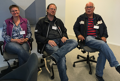 Helena NK och Leo från SGU