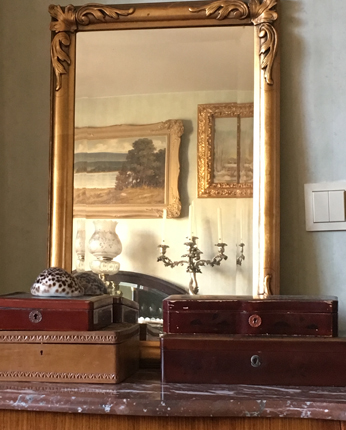 Homestyling på morfars byrå