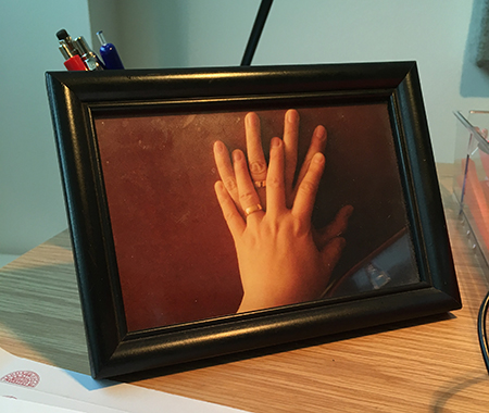 Foto på våra händer