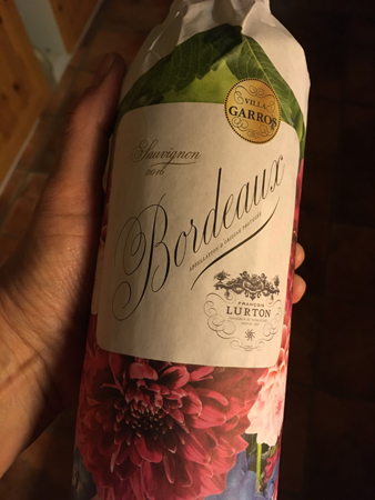 Villa Garros Sauvignig Bordeaux 2016