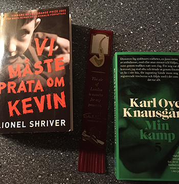 Böckerna Vi måste prata om Kevin och Min kamp