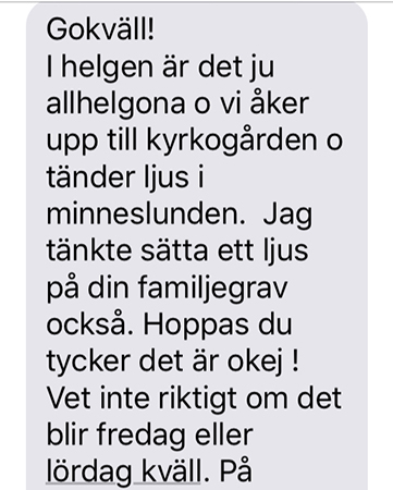 SMS från vännen FEM
