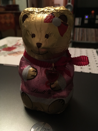 Chokladnalle med hjärta Chokladnalle med hjärta