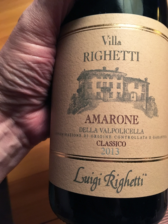 Ett vin: Villa Righetti Amarone 2013 | Tofflan – the neverending story